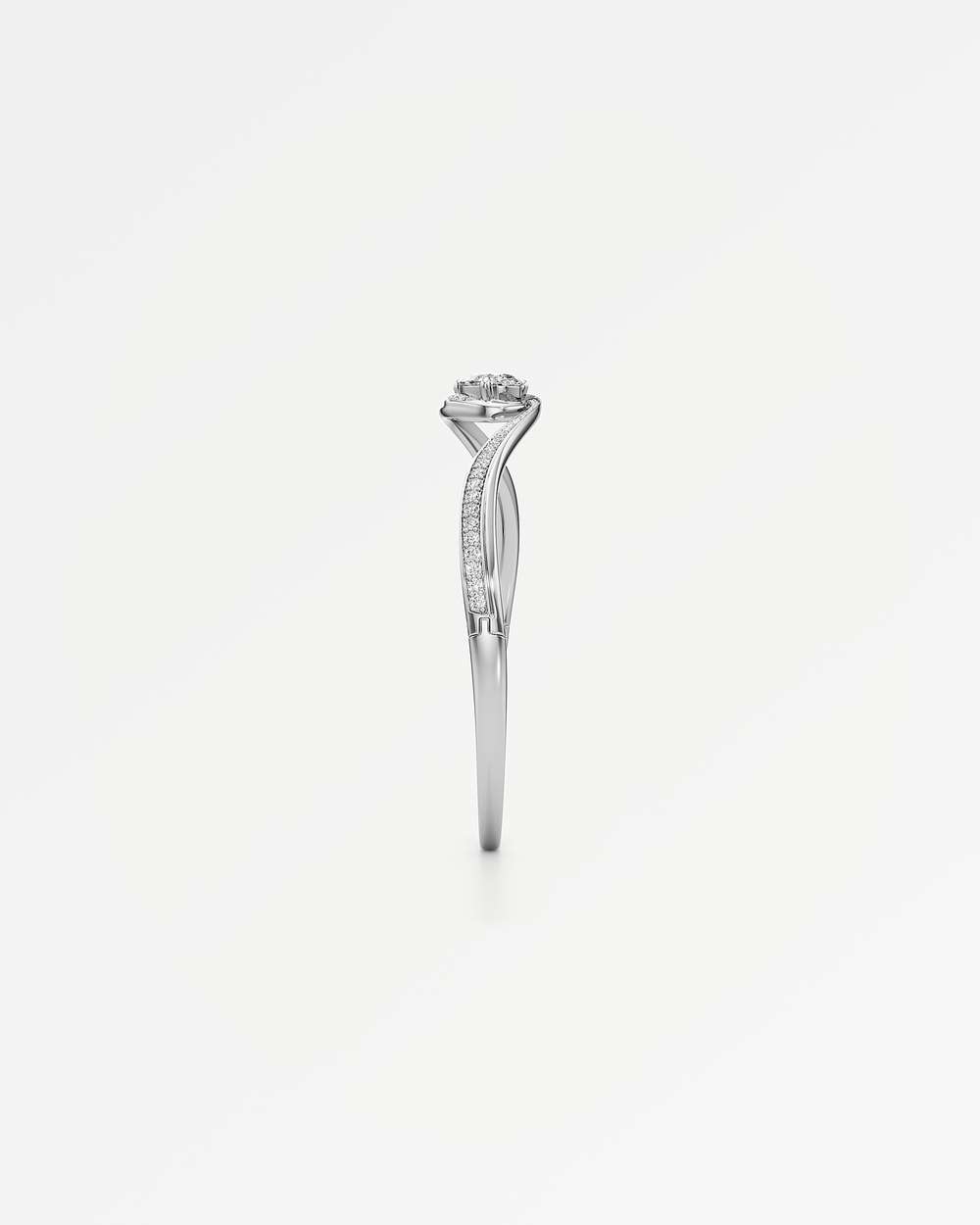 Sylphine Diamond Bangle