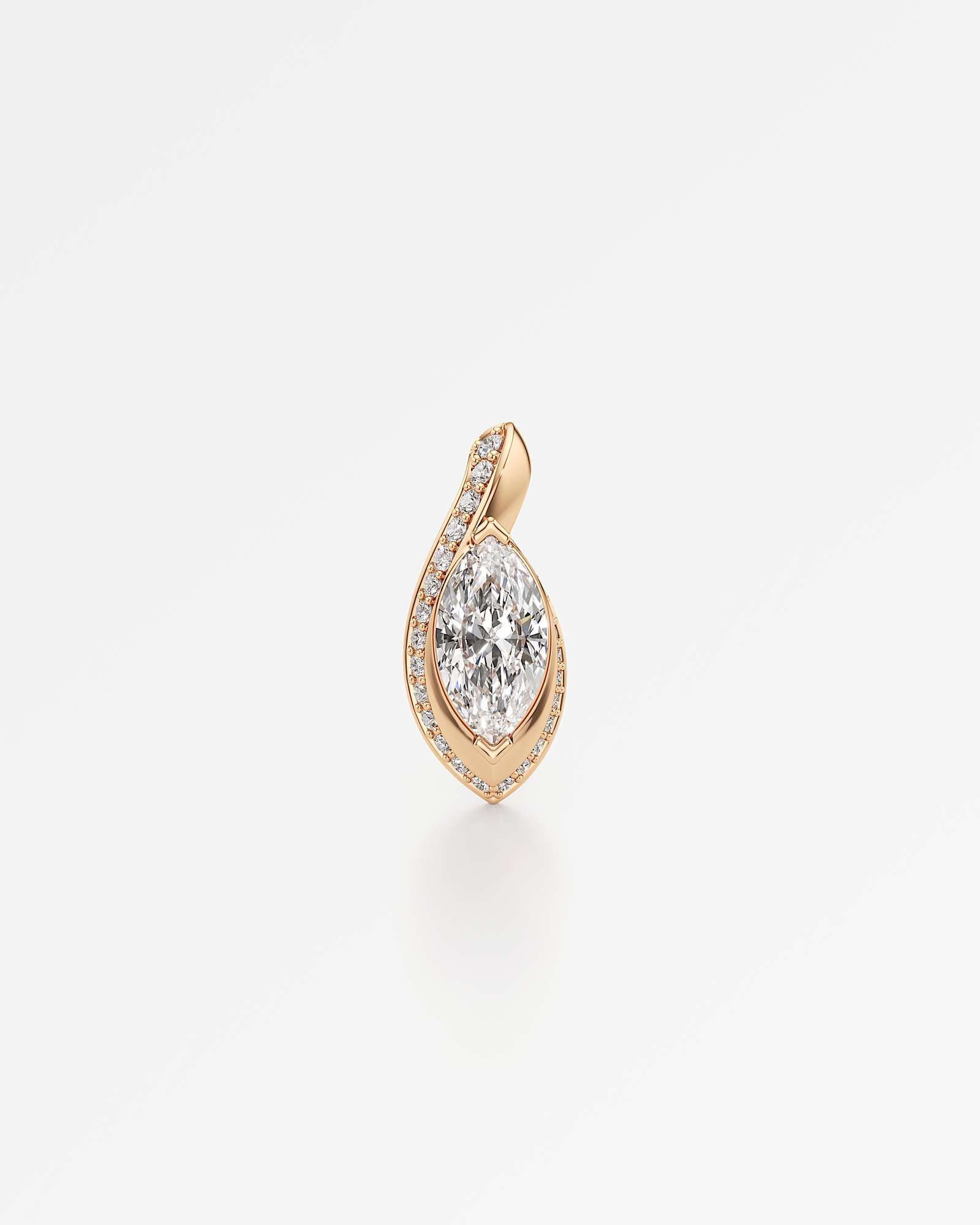 You Serenade Diamond Earrings, in 14K Rose Gold (1.82 ctw)