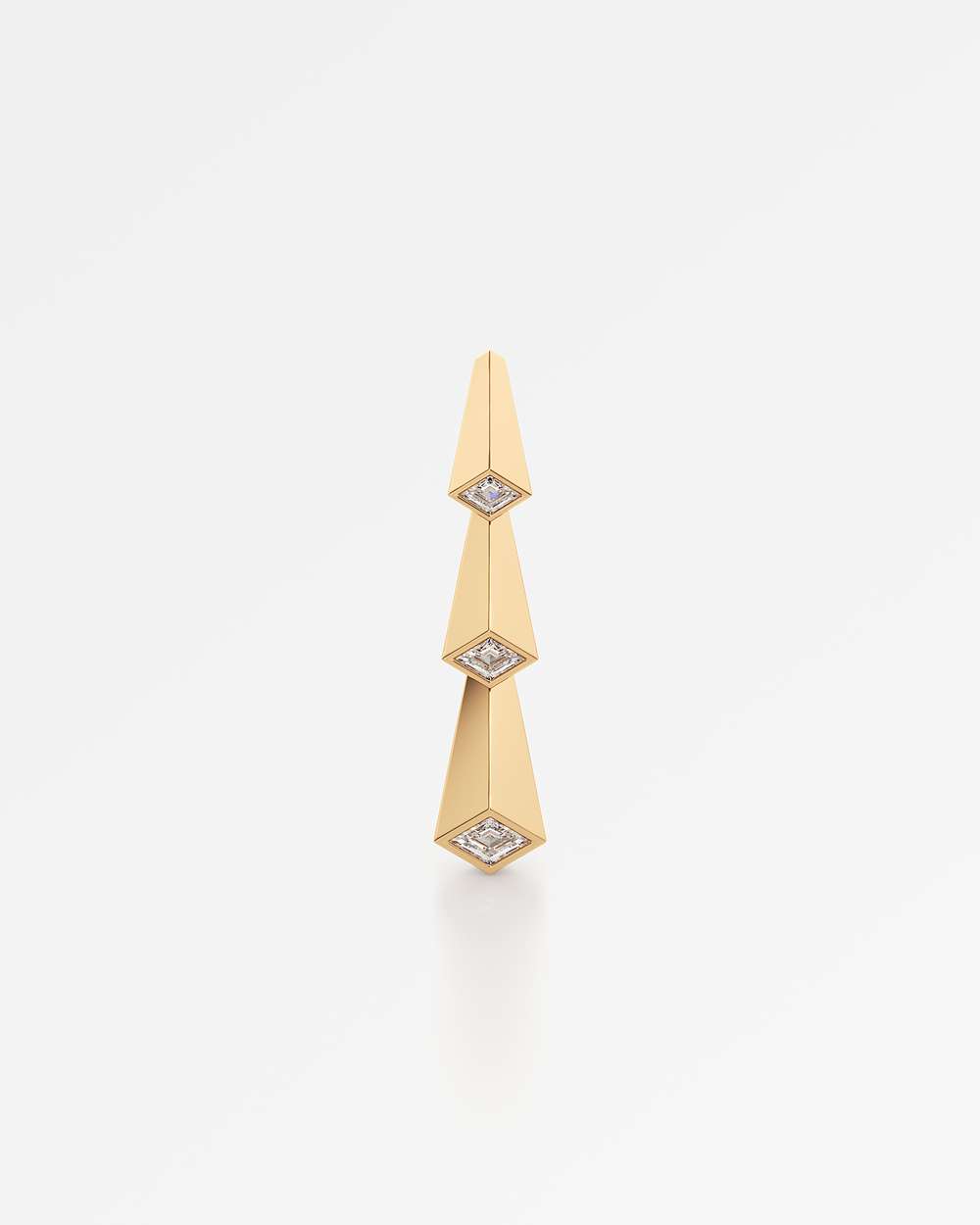 Trelis Diamond Earrings