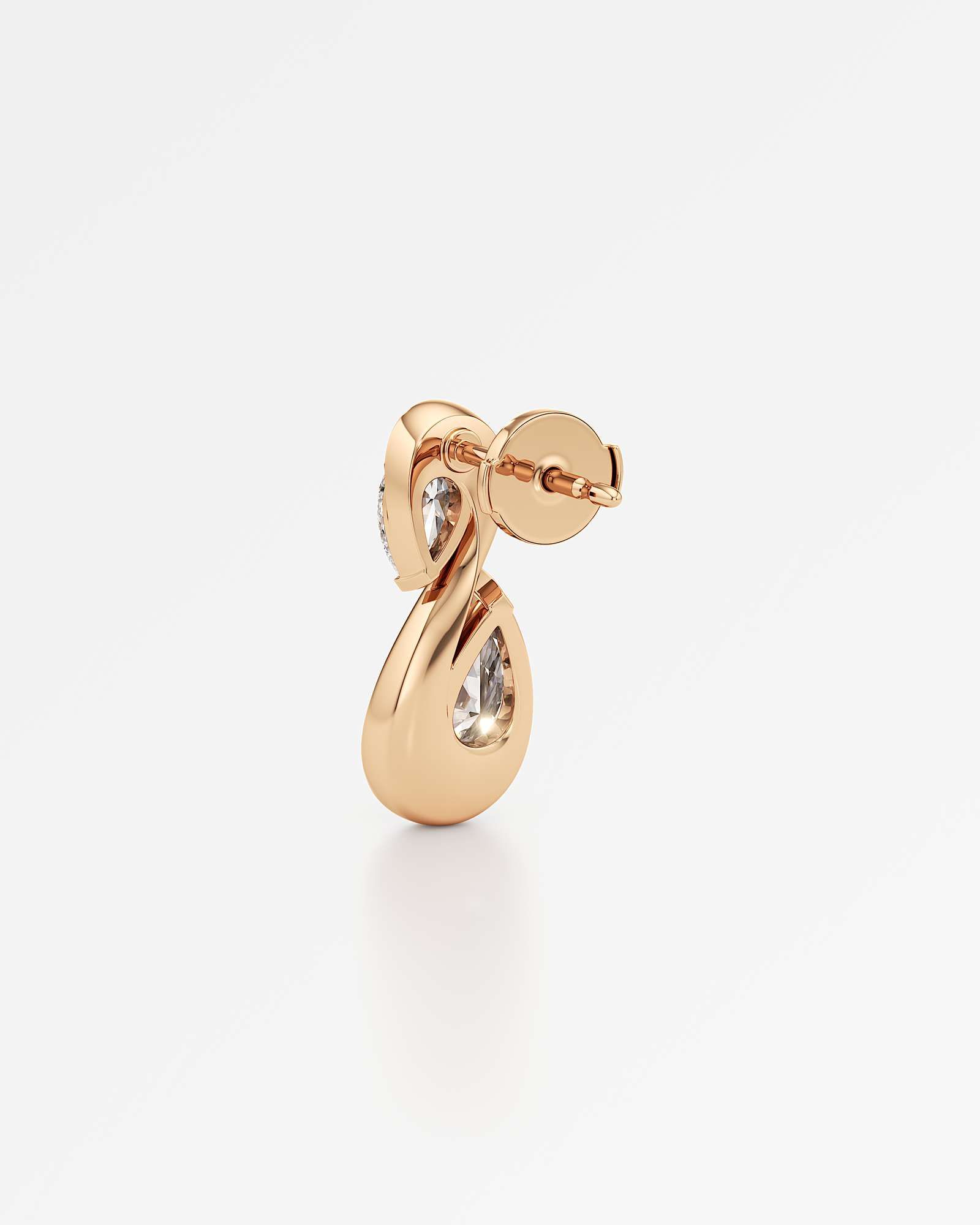 You Zephyr Diamond Earrings, in 14K Rose Gold (2.17 ctw)