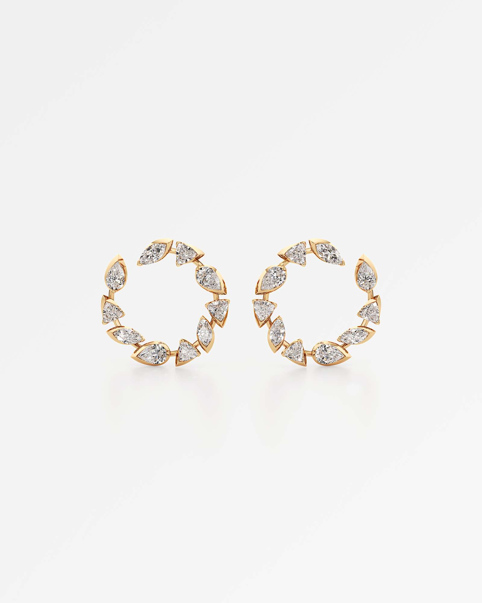 Ragia Diamond Hoop Earrings
