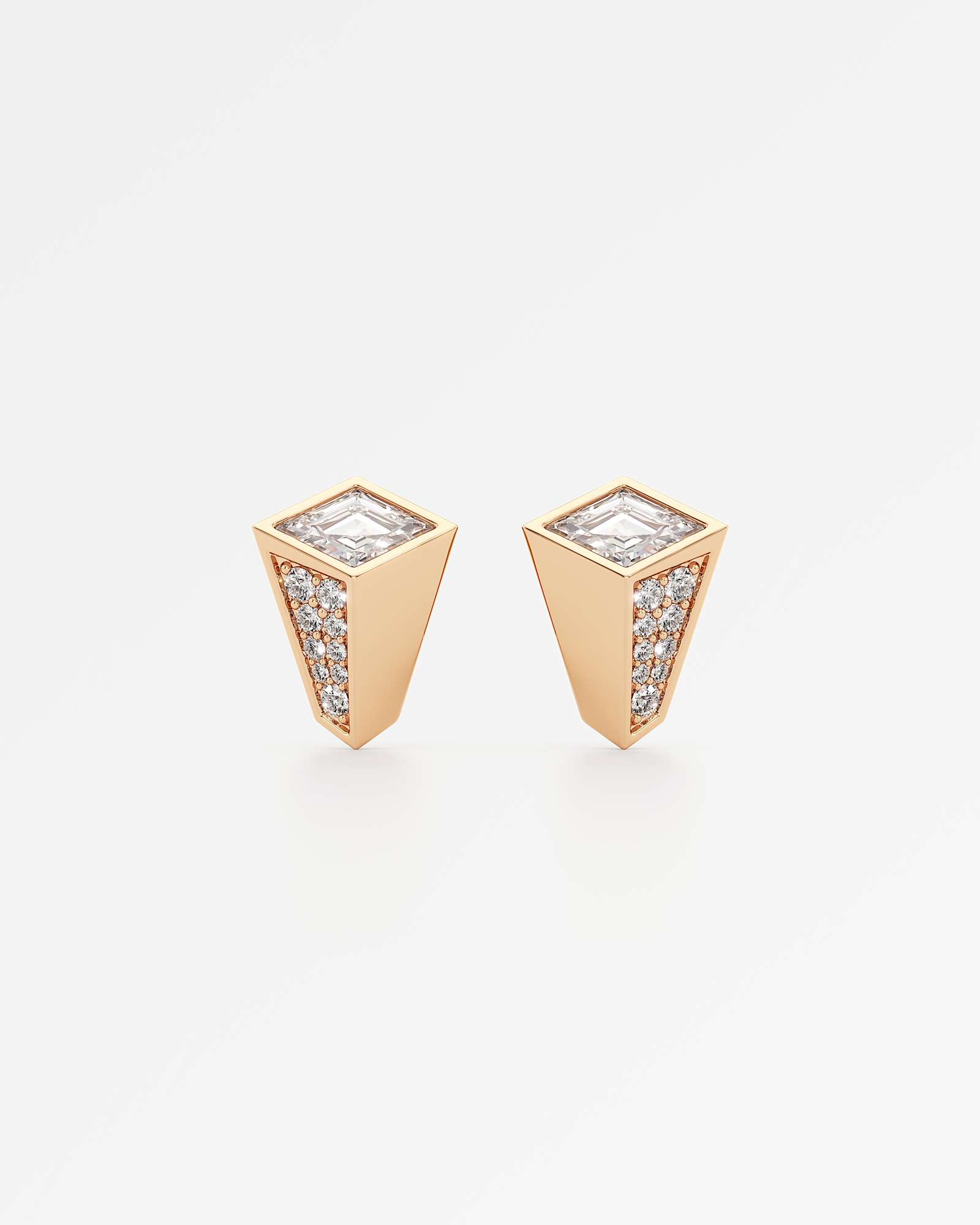 Speigl Pavé Diamond Stud Earrings