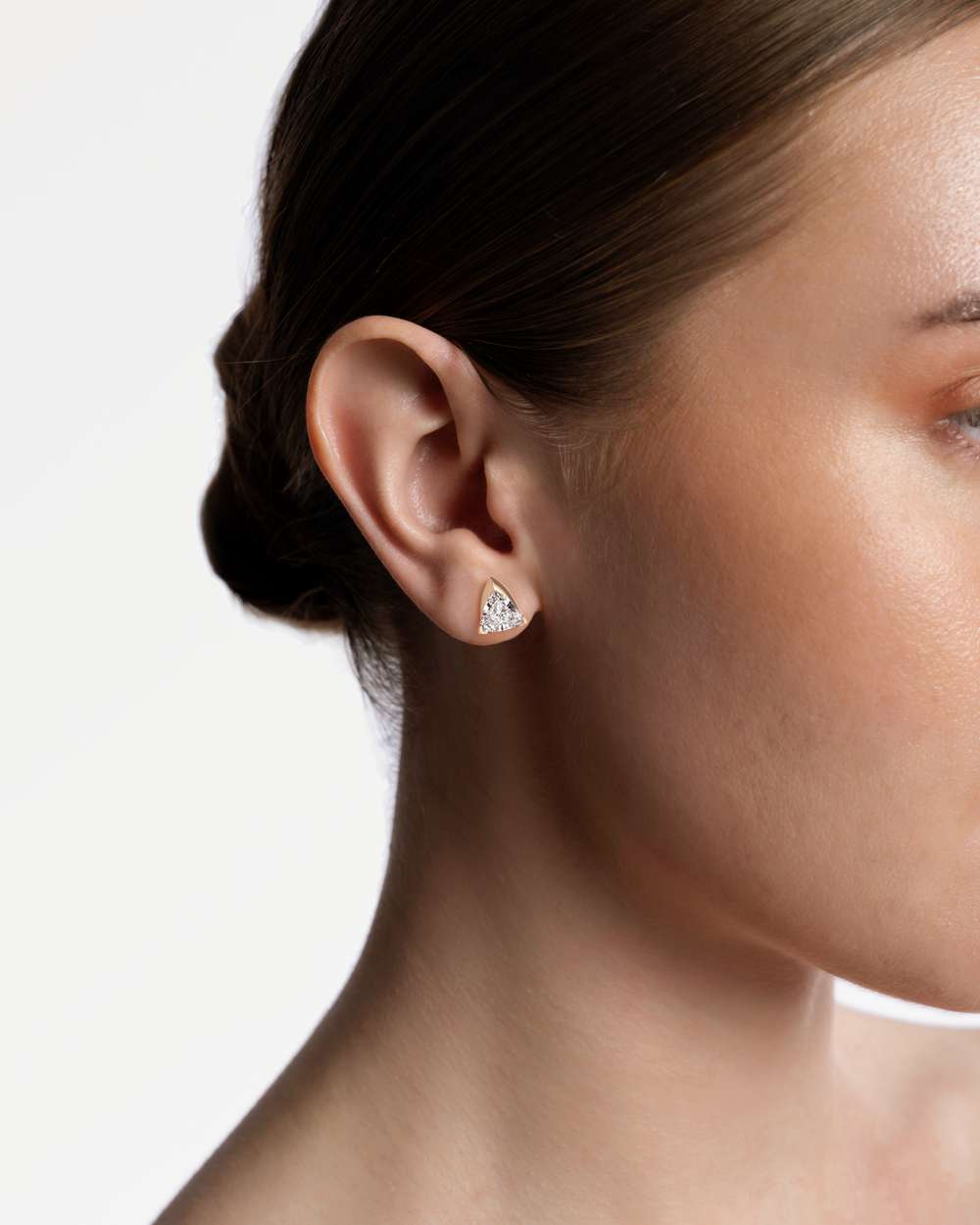 Apitris Diamond Stud Earrings