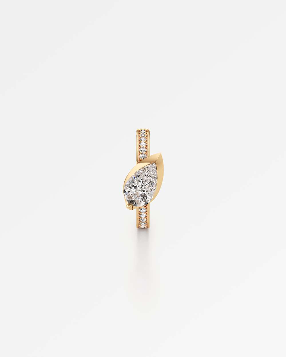 Ridaris Diamond Hoop Earrings