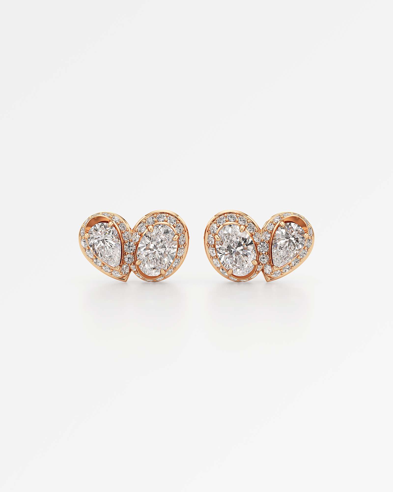 Elunelle Diamond Stud Earrings