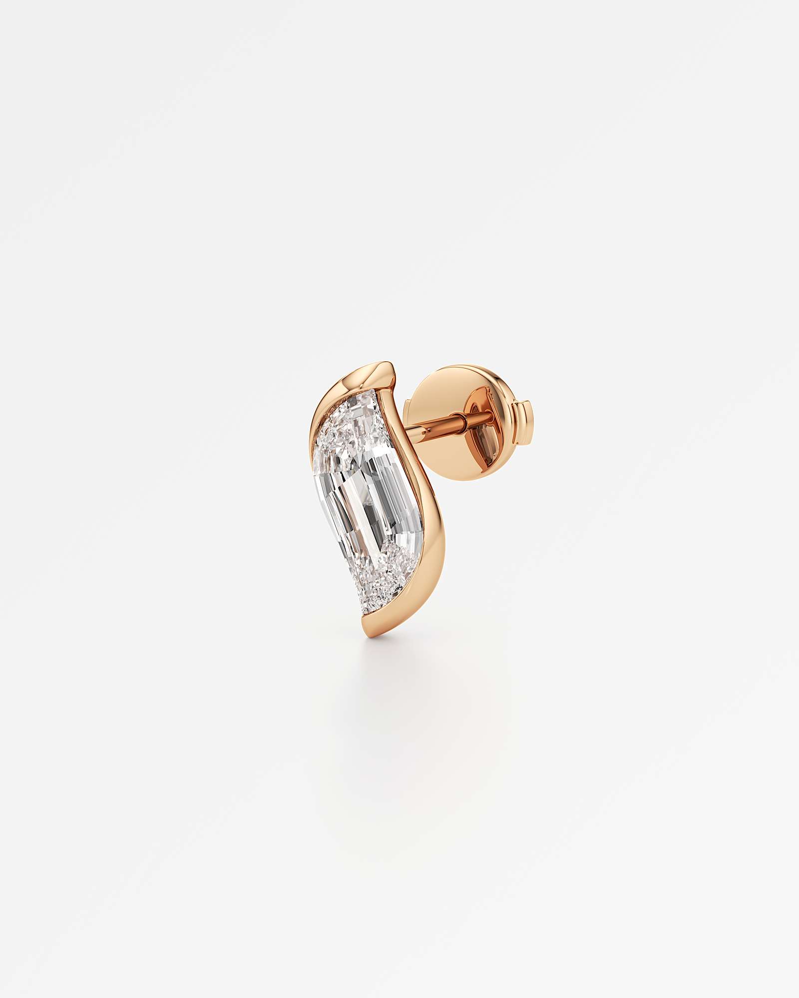 Glimmer Faléa Diamond Earrings, In 14K Rose Gold (2.00 ctw)