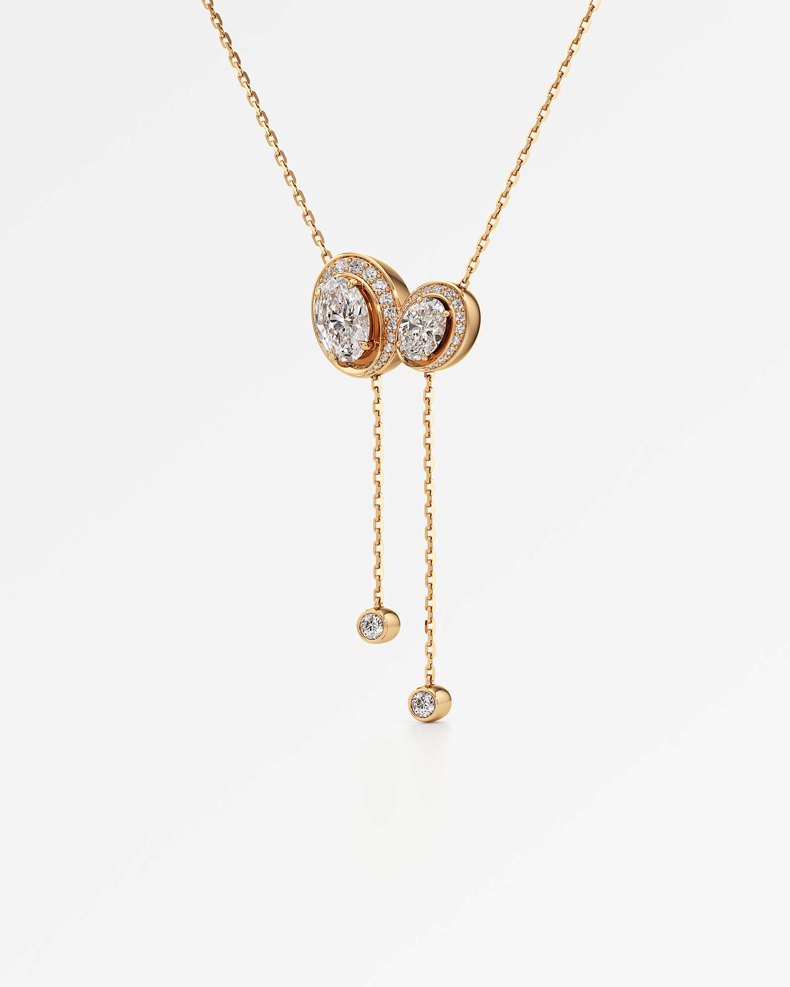 HELD Solune Diamond Necklace, In 14K Yellow Gold (2.03 ctw)