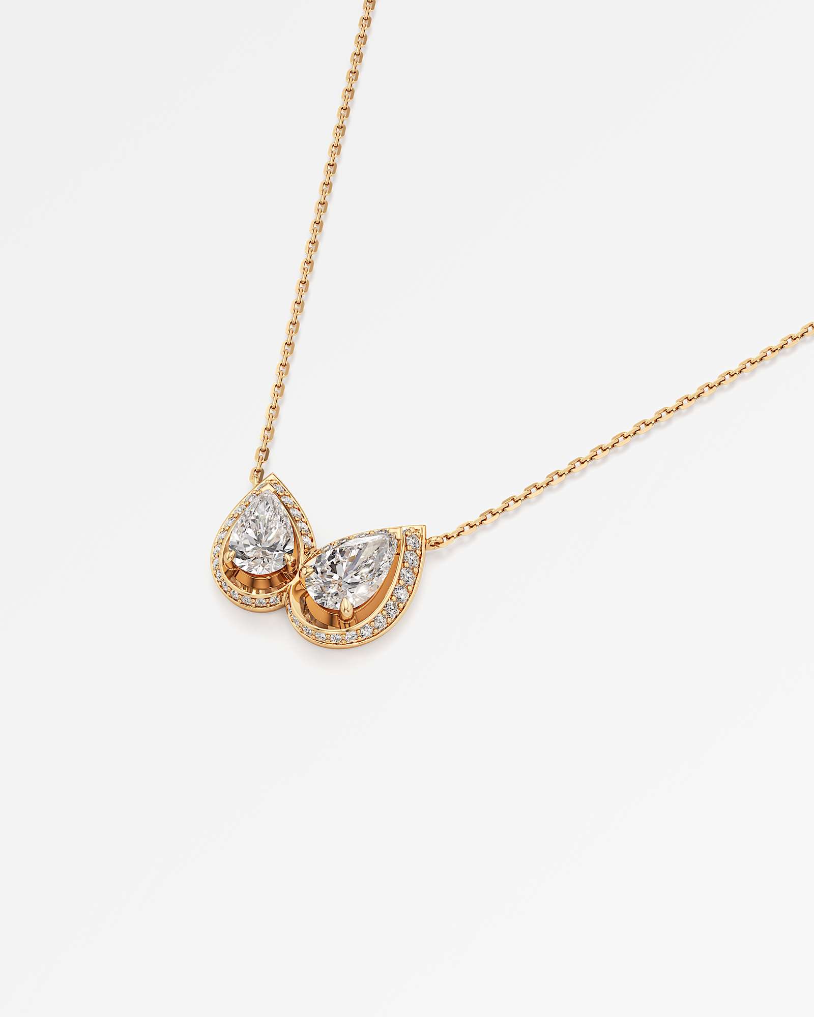 HELD Miran Diamond Necklace, In 14K Yellow Gold (2.11 ctw)
