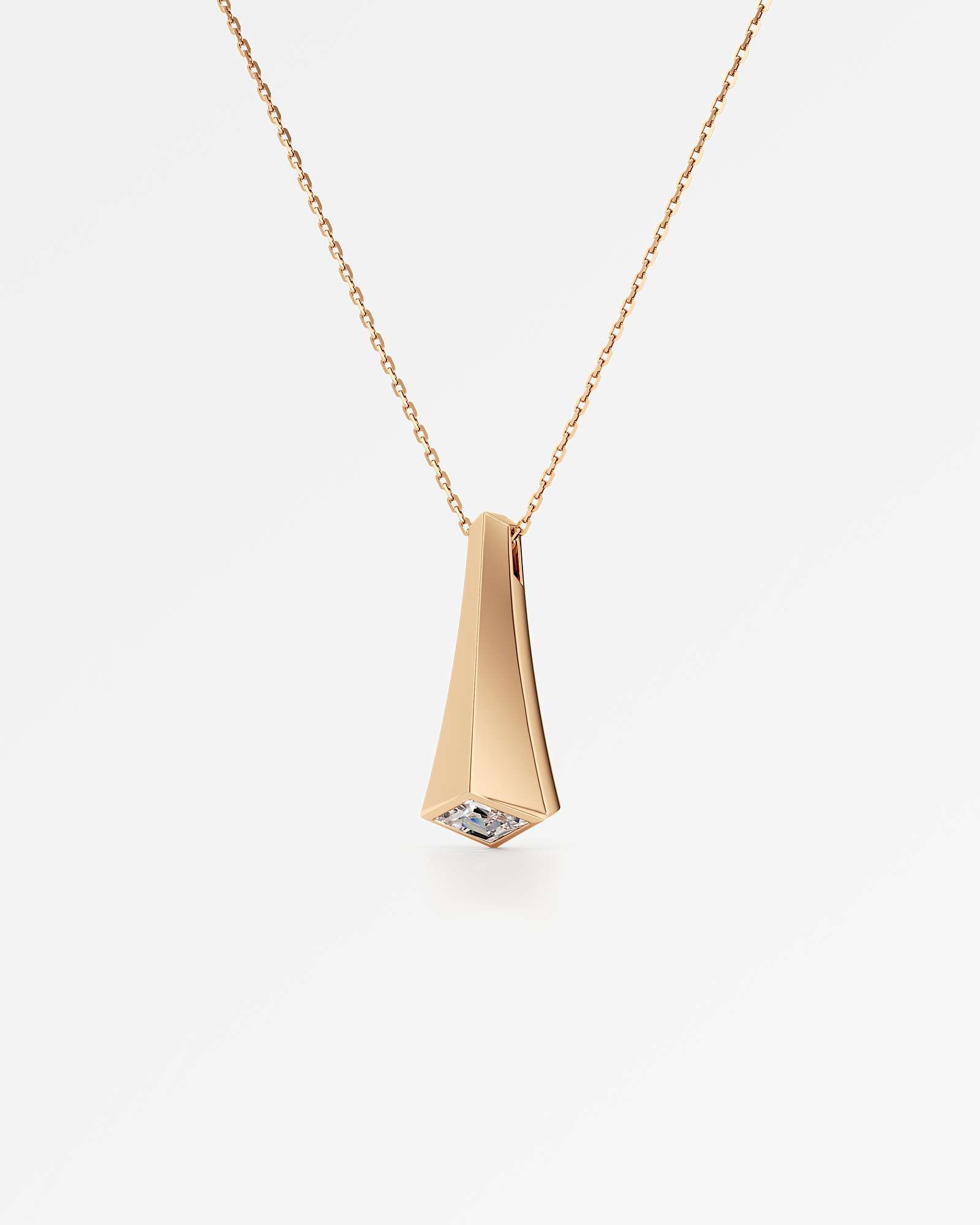 AM To Beyond Archevo Diamond Pendant, in 14K Rose Gold (0.76 ctw)
