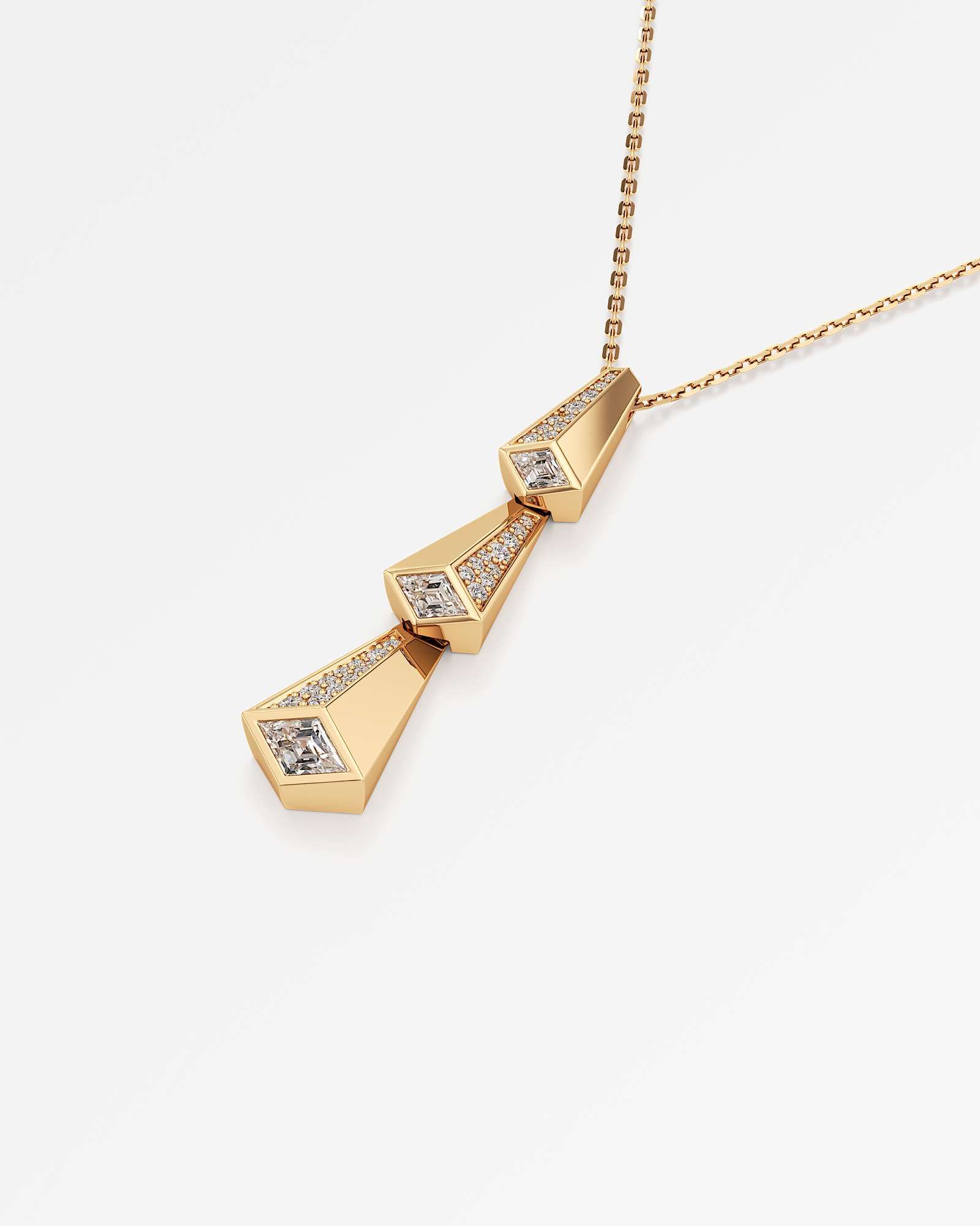 AM To Beyond Trelex Diamond Pendant, In 14K Yellow Gold (0.89 ctw)