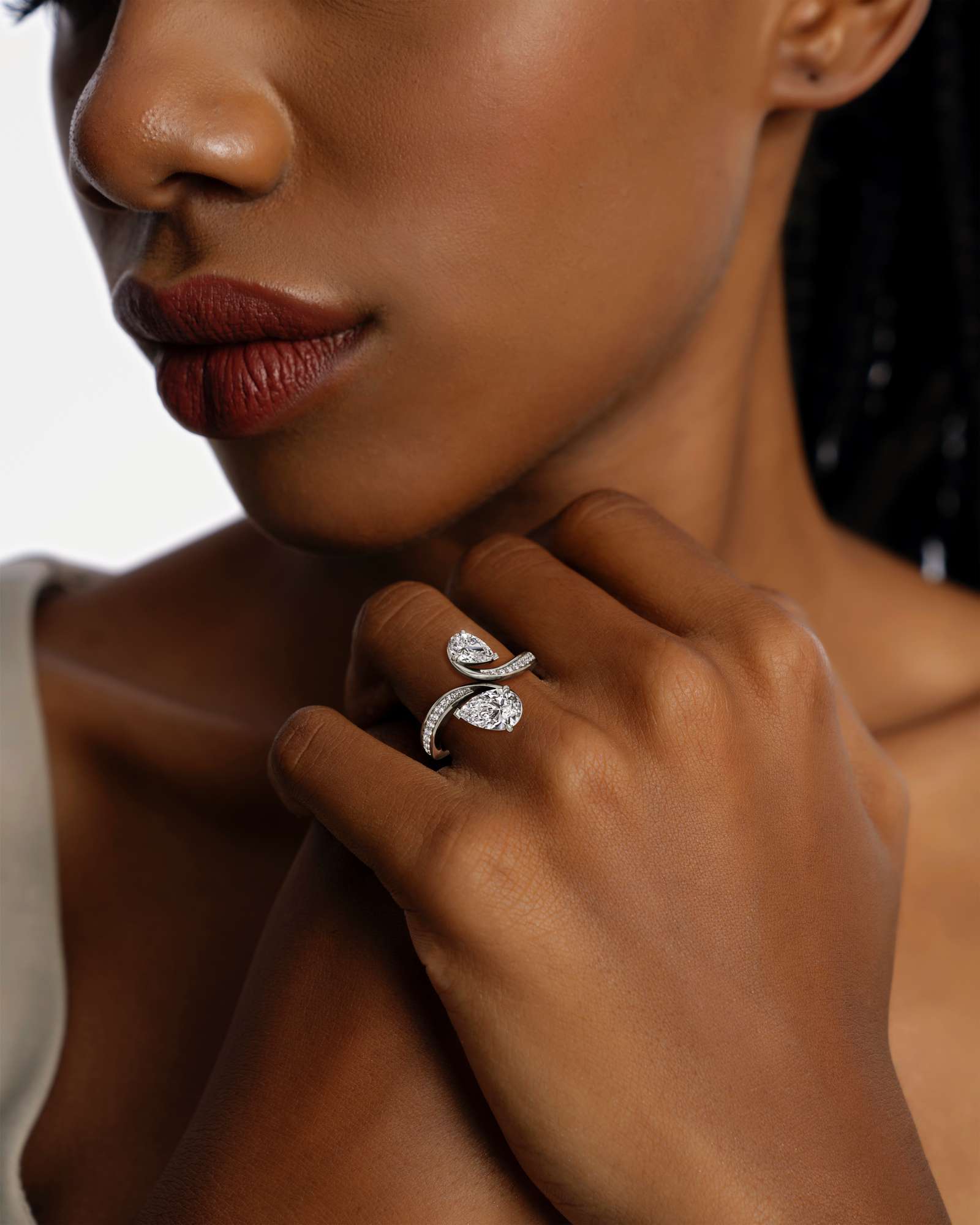 You Lianes Diamond Ring, in 14K White Gold (1.85 ctw)