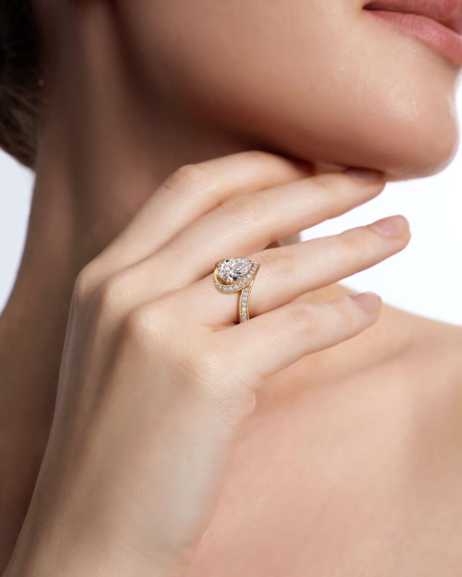 You Nautilus Diamond Engagement Ring, in 14K Yellow Gold (1.96 ctw)