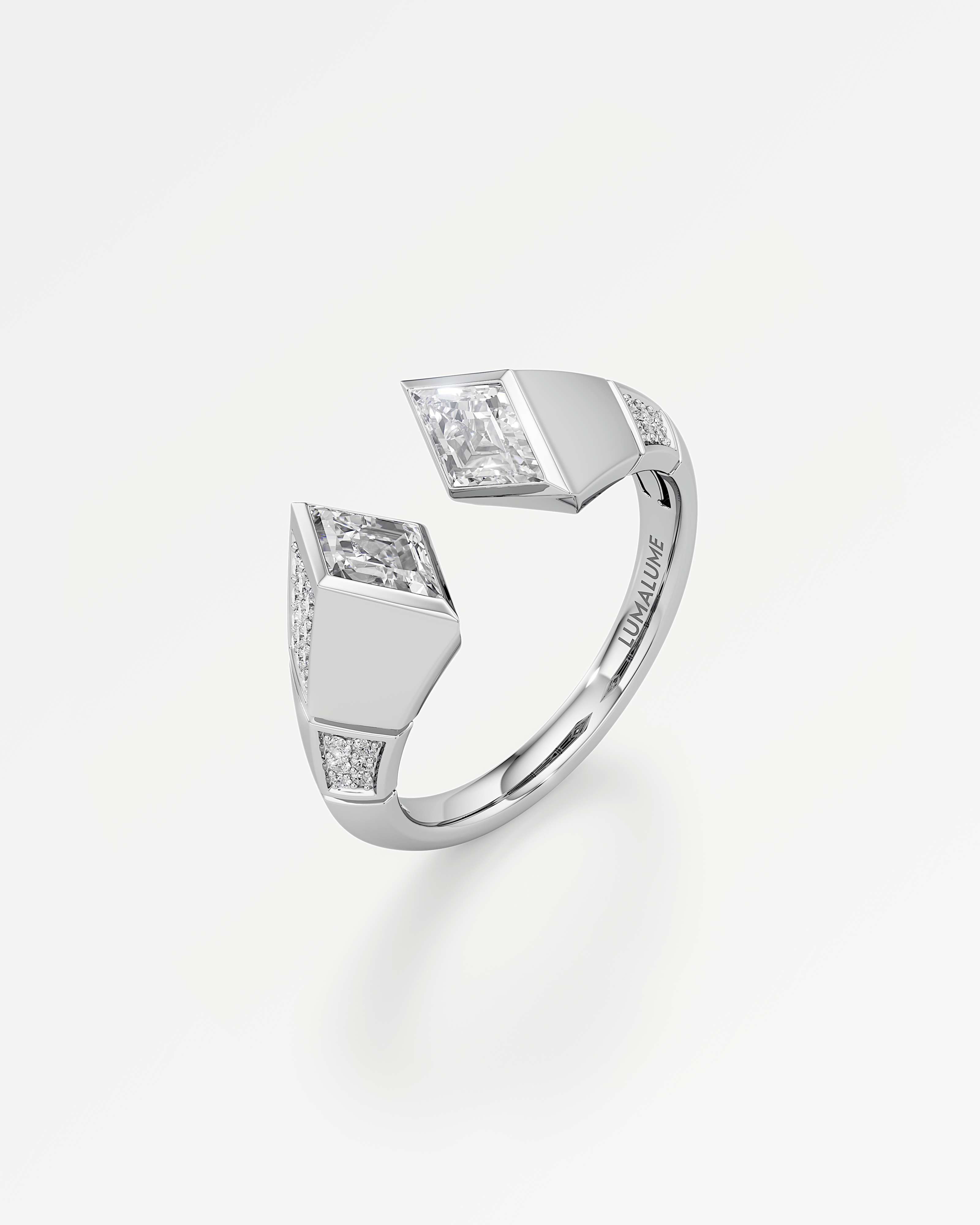 AM To Beyond Overture Diamond Ring, in 14K White Gold (1.09 ctw)