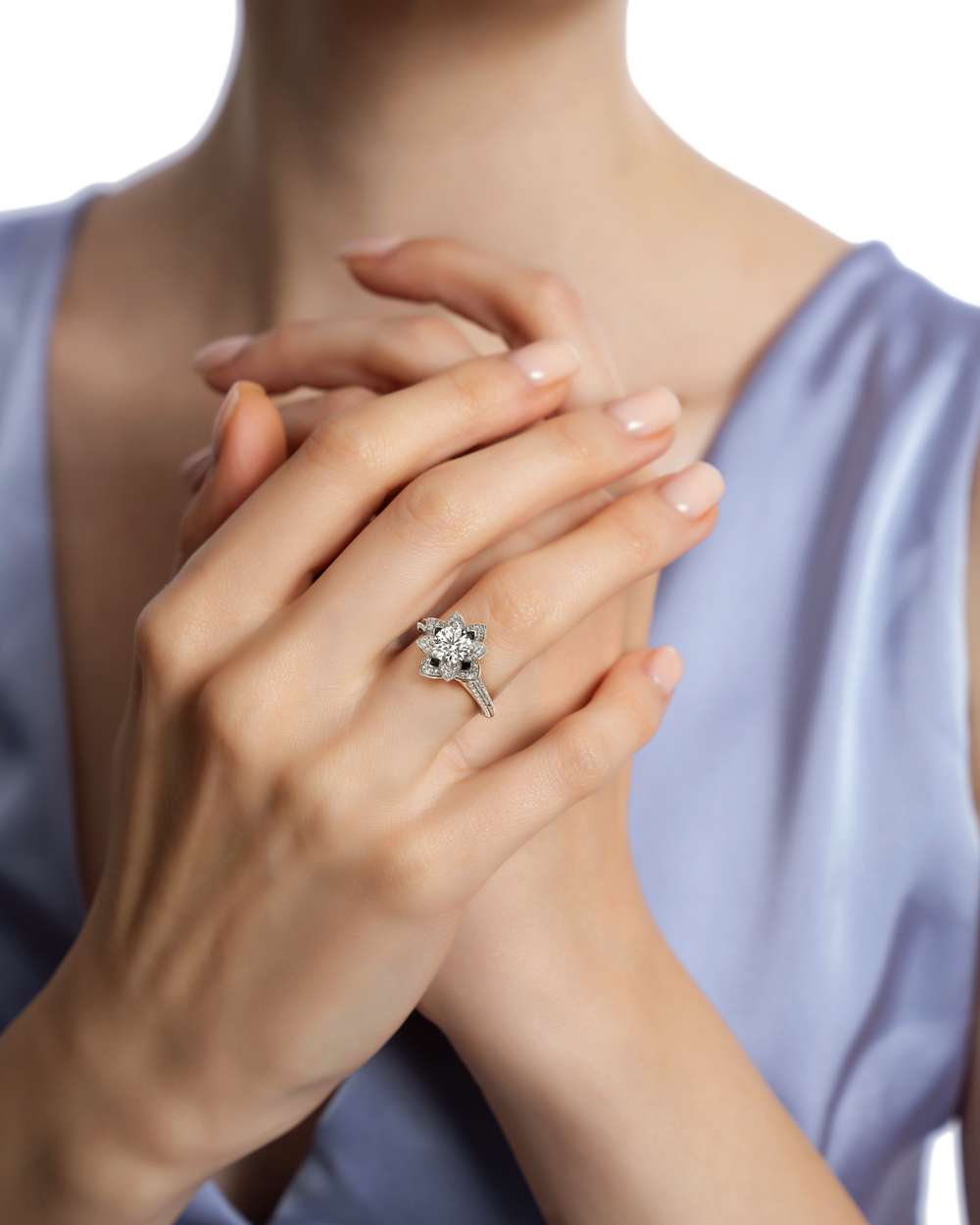 Etherea Diamond Engagement Ring