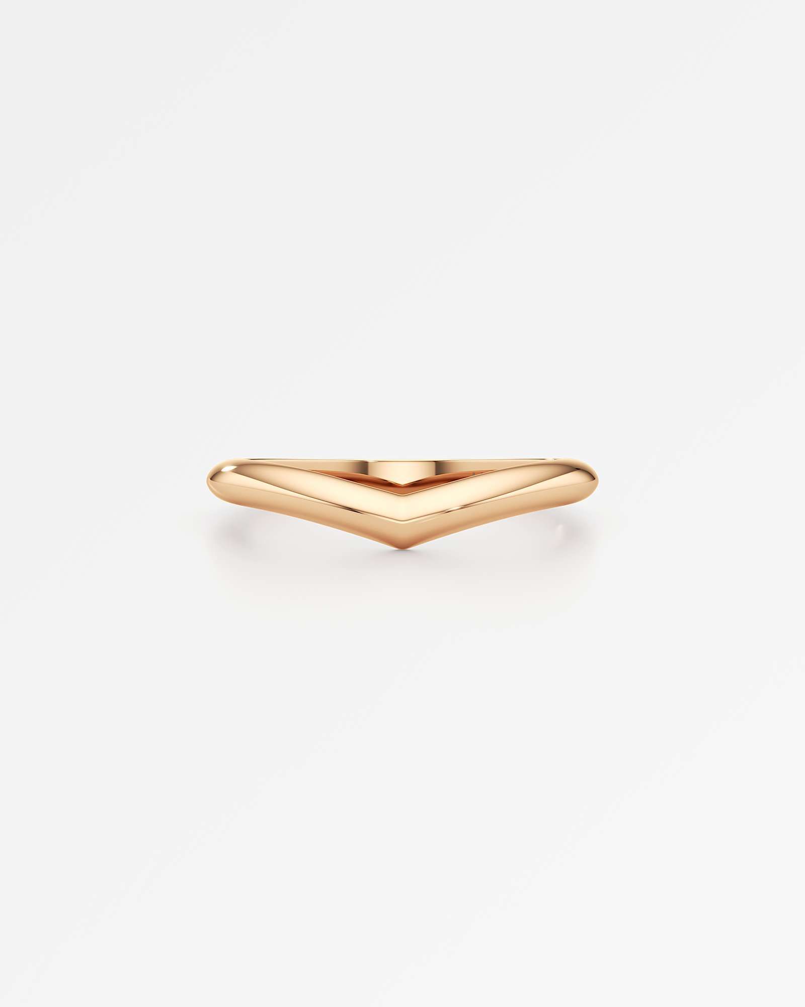 Velara Vera Wedding Band, in 14K Rose Gold