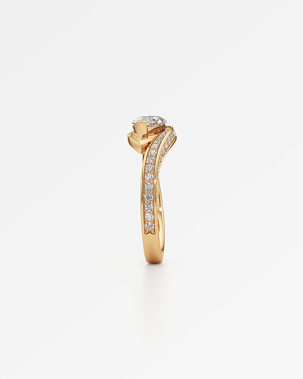 YOU Oracle Diamond Engagement Ring