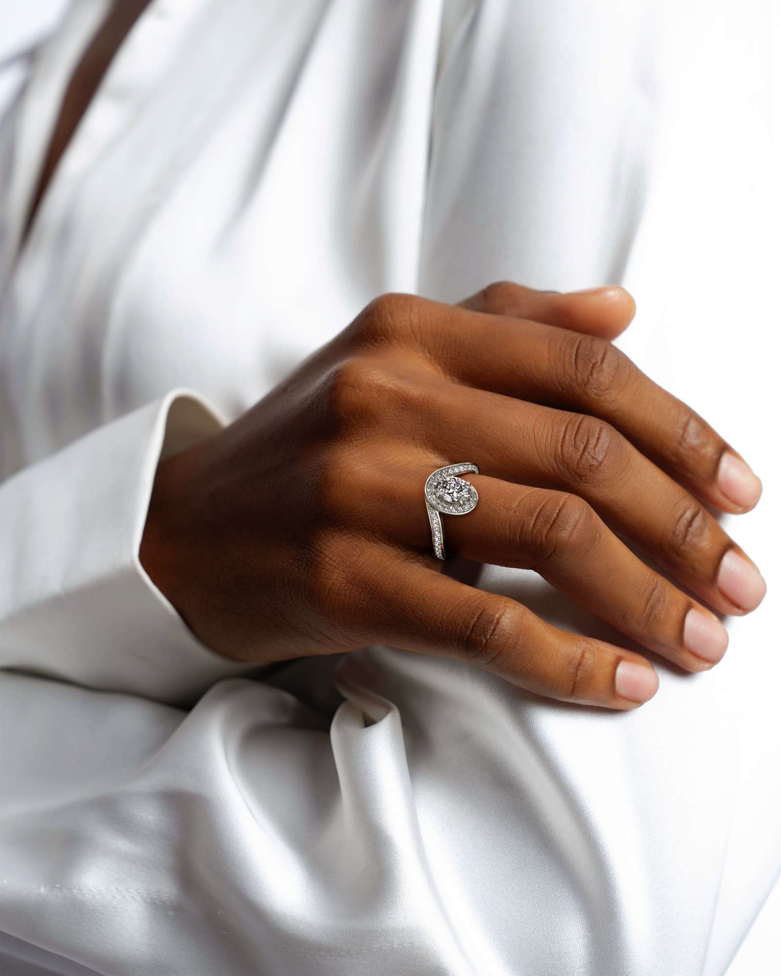 You Renouveau Diamond Engagement Ring, in 14K White Gold (1.23 ctw)