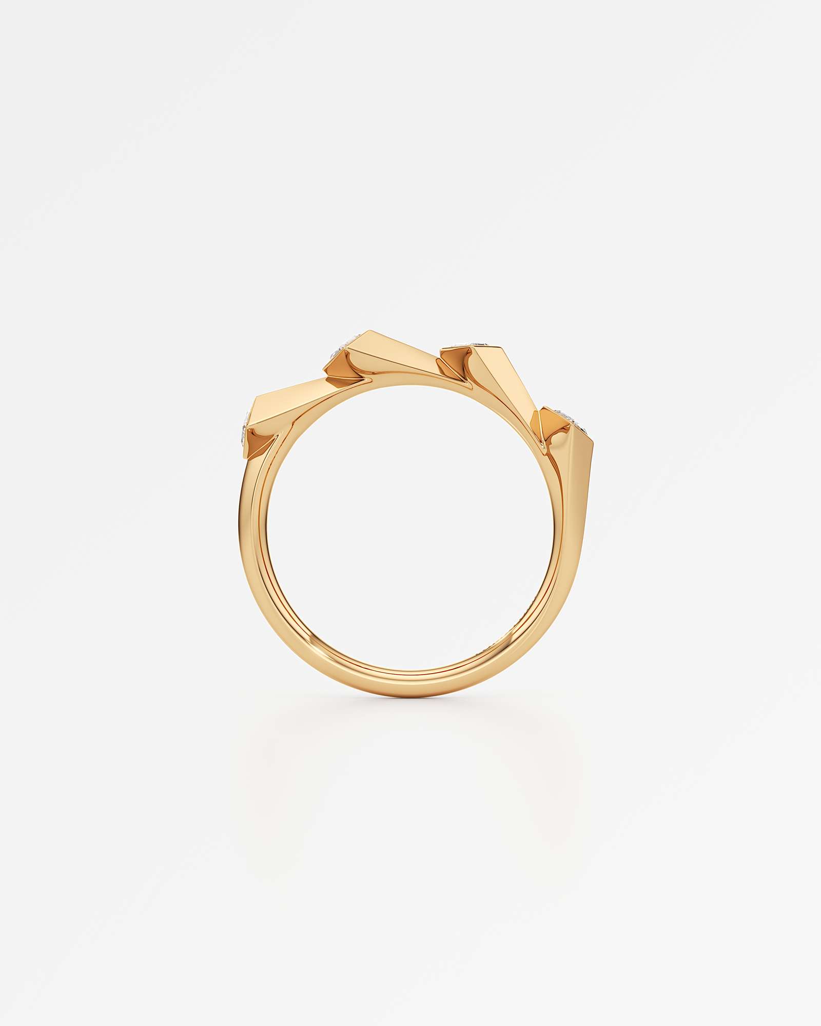 AM To Beyond Quartium Diamond Ring, in 18K Yellow Gold (0.56 ctw)
