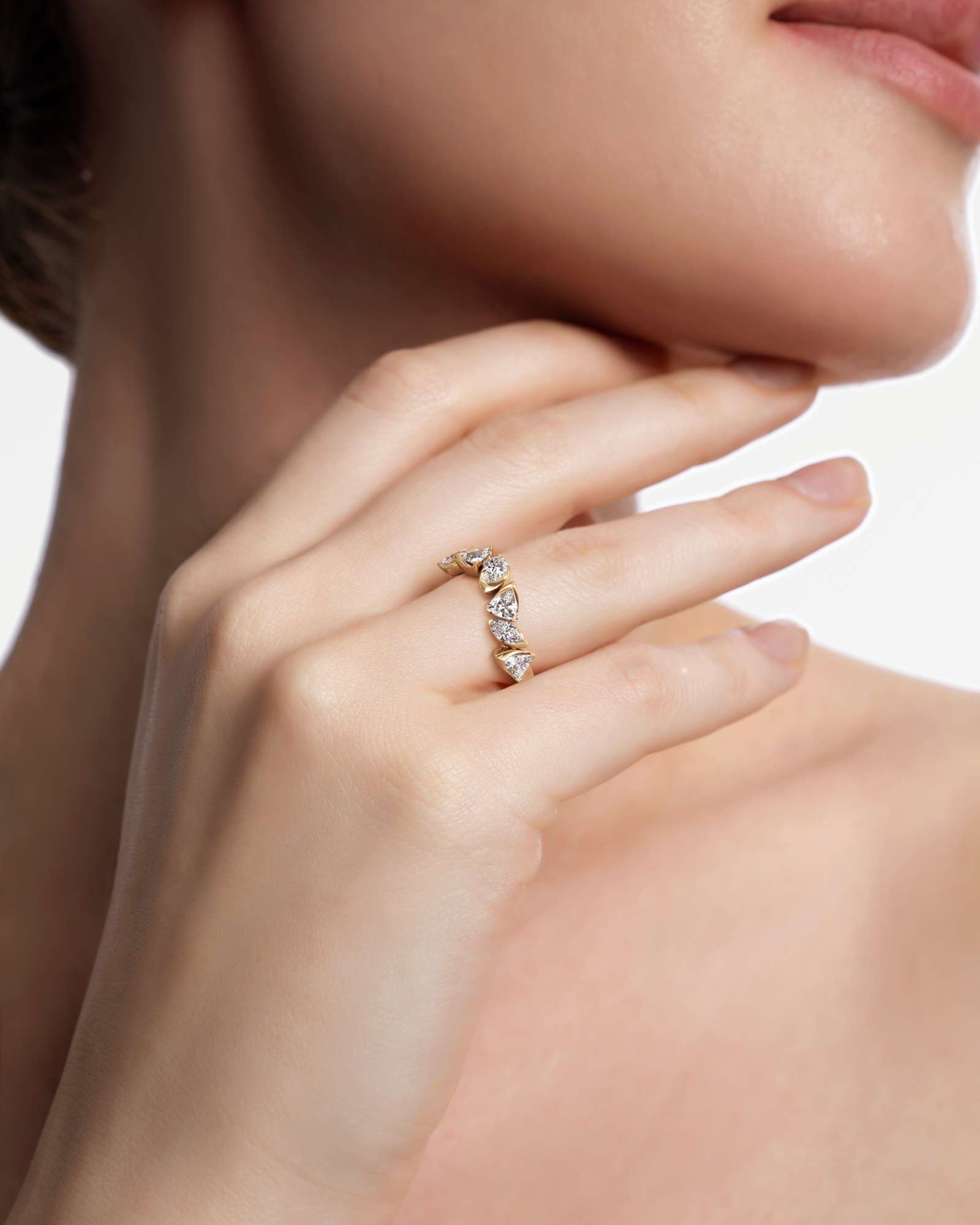 Pinnacle Rochéa Diamond Ring, In 14K Yellow Gold (1.01 ctw)