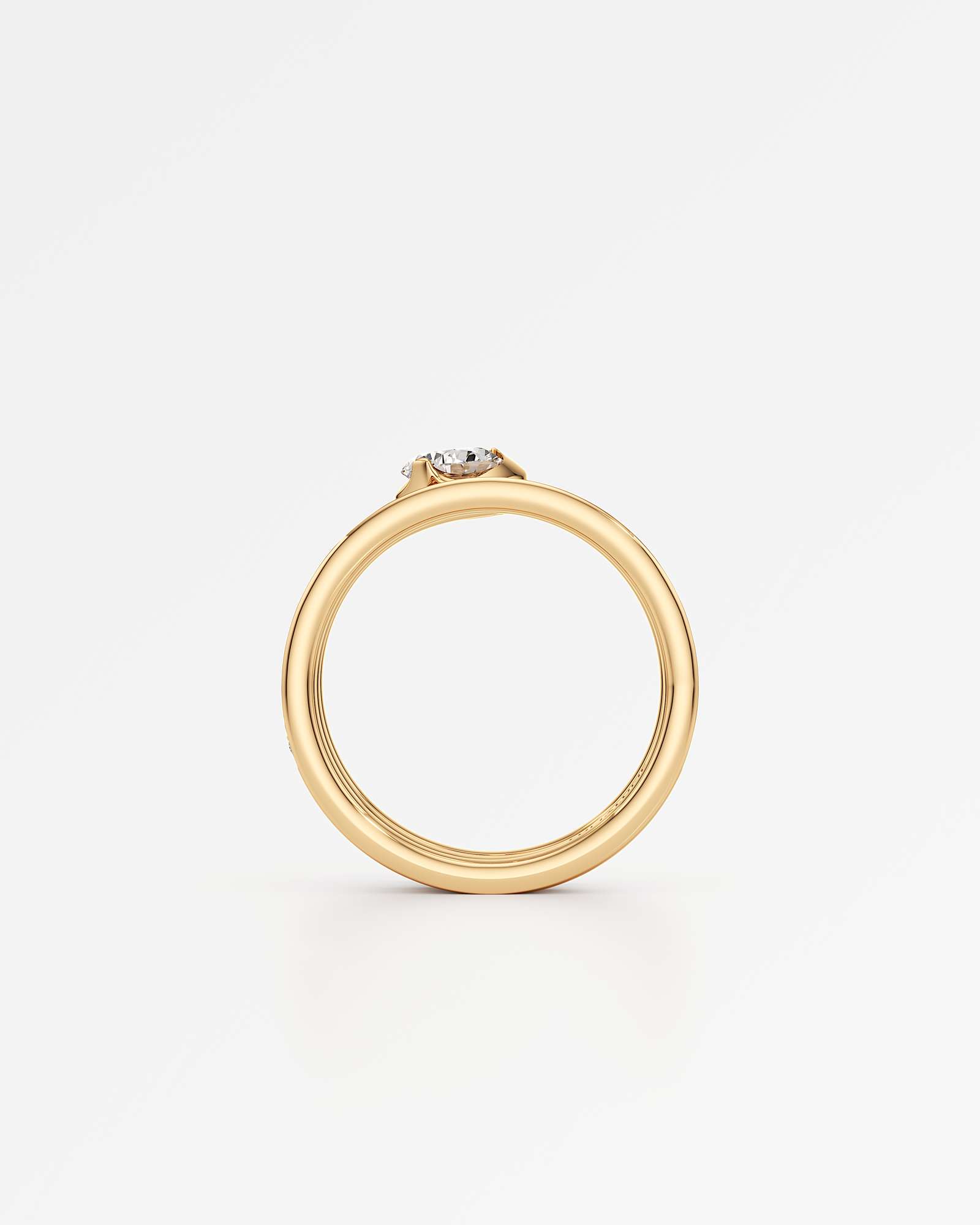 Pinnacle Serrelith Diamond Ring, In 14K Yellow Gold (1.12 ctw)