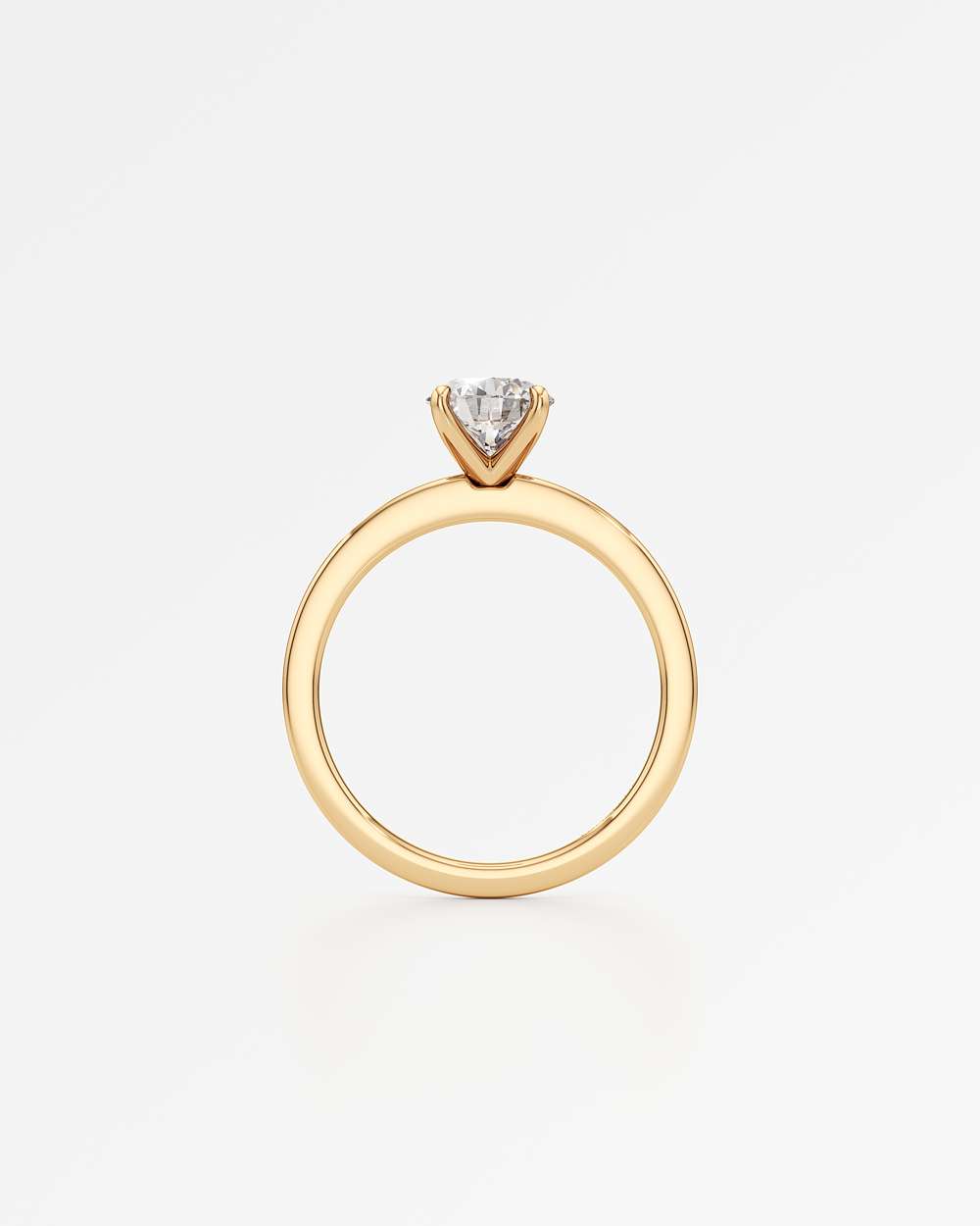 Elsa Solitaire Diamond Engagement Ring