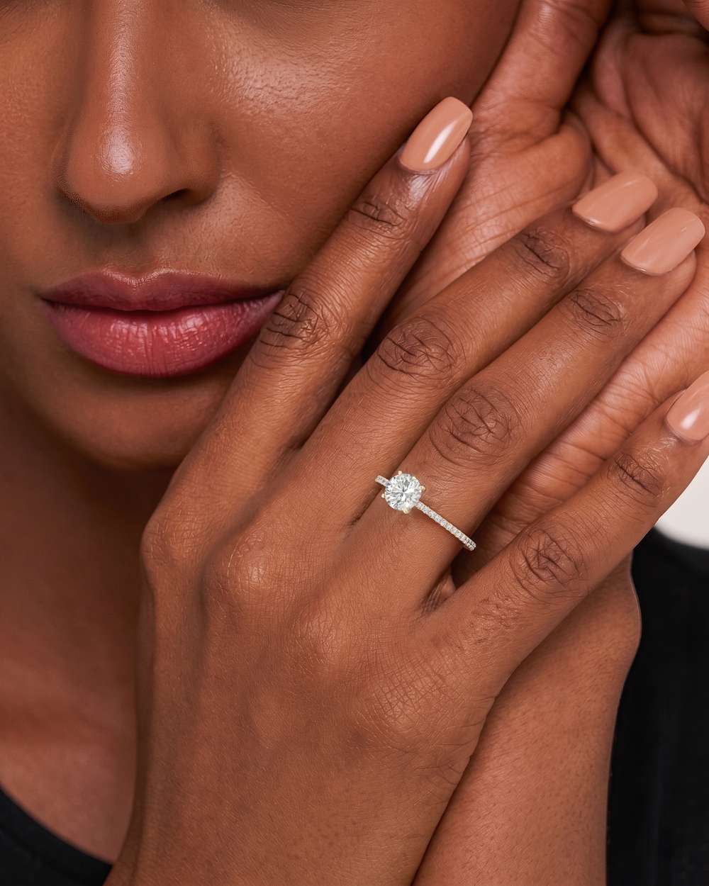 Elin Solitaire Diamond Engagement Ring