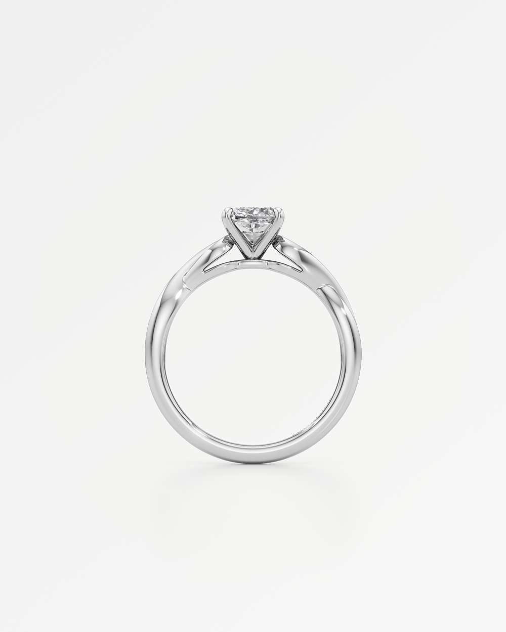 Amelia Solitaire Diamond Engagement Ring