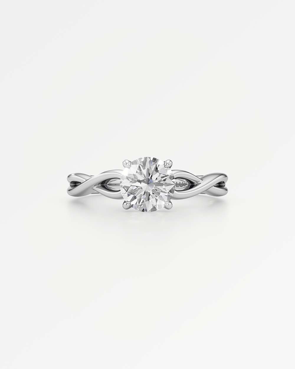 Amelia Solitaire Diamond Engagement Ring