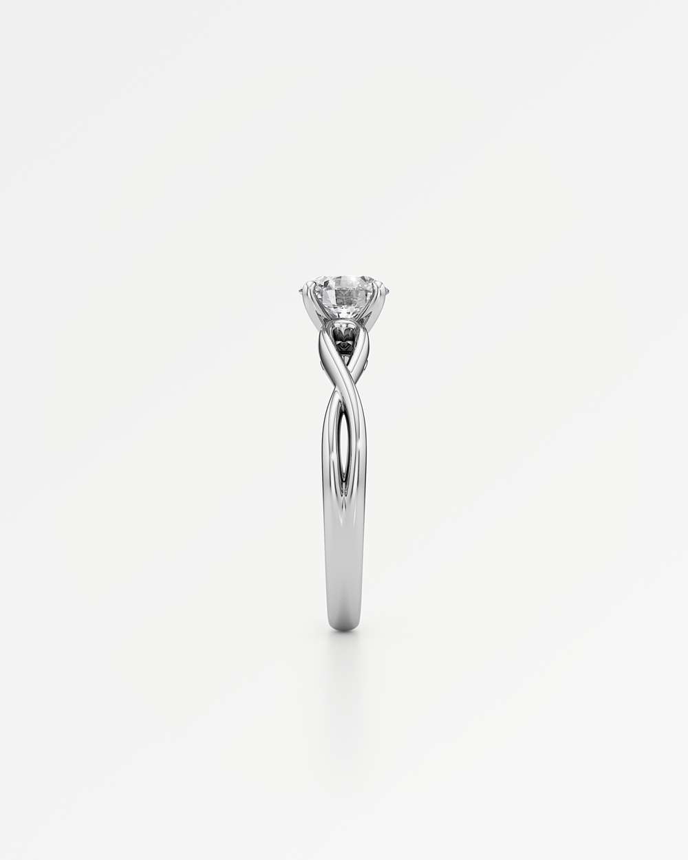 Amelia Solitaire Diamond Engagement Ring