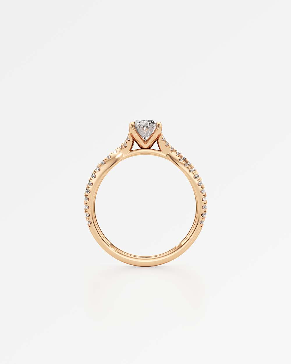 Arabella Solitaire Diamond Engagement Ring