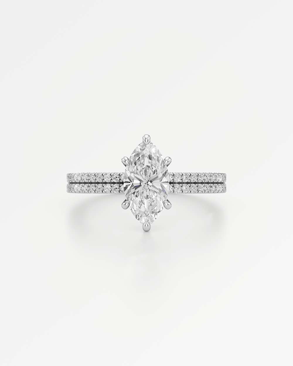 Chiara Hidden Halo Diamond Engagement Ring
