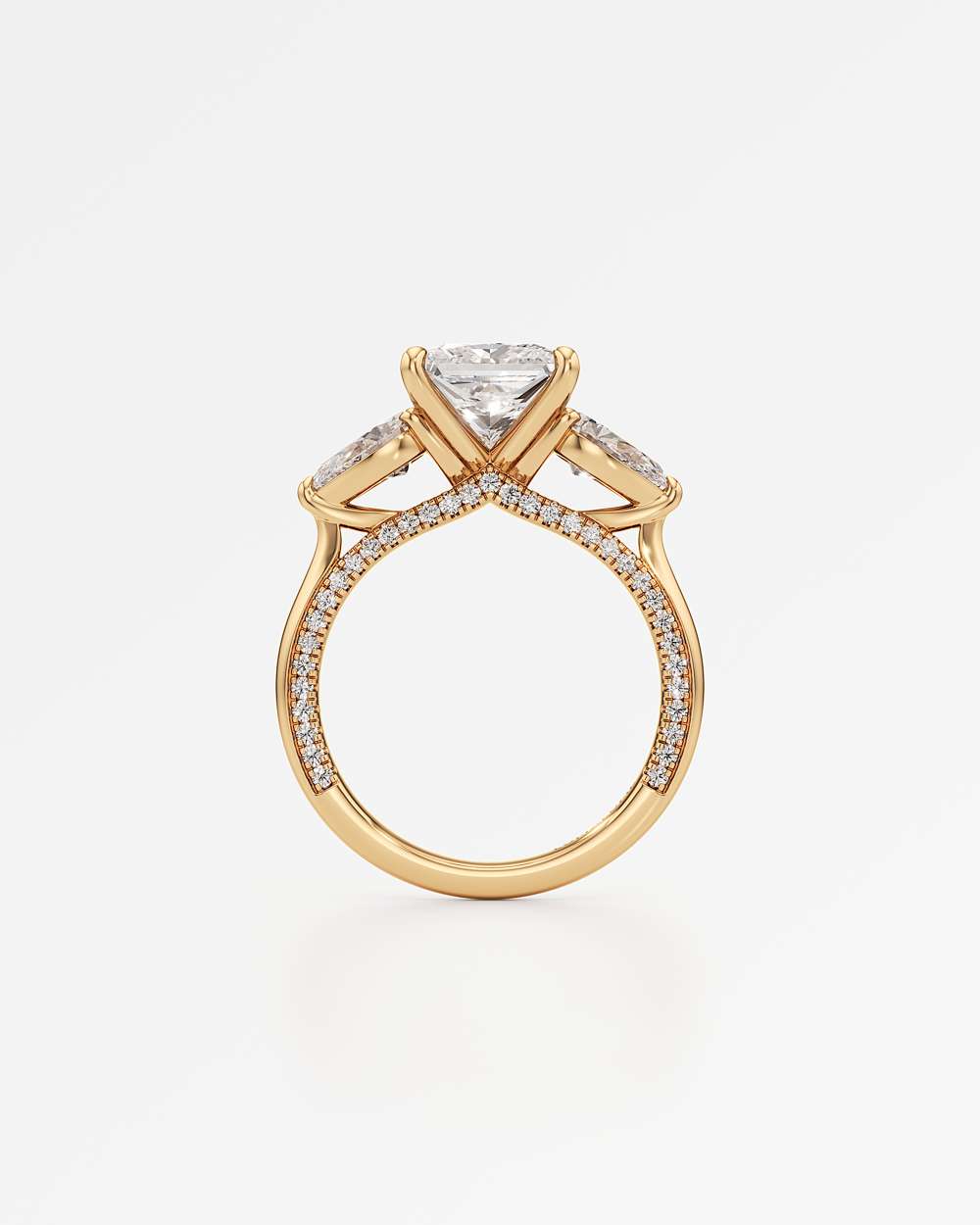 Triana Solitaire Diamond Engagement Ring