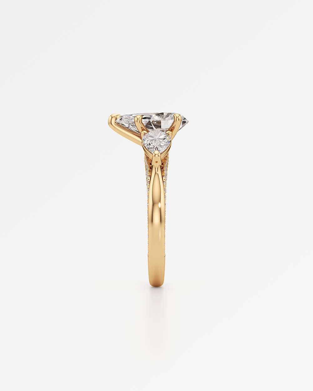 Triana Solitaire Diamond Engagement Ring