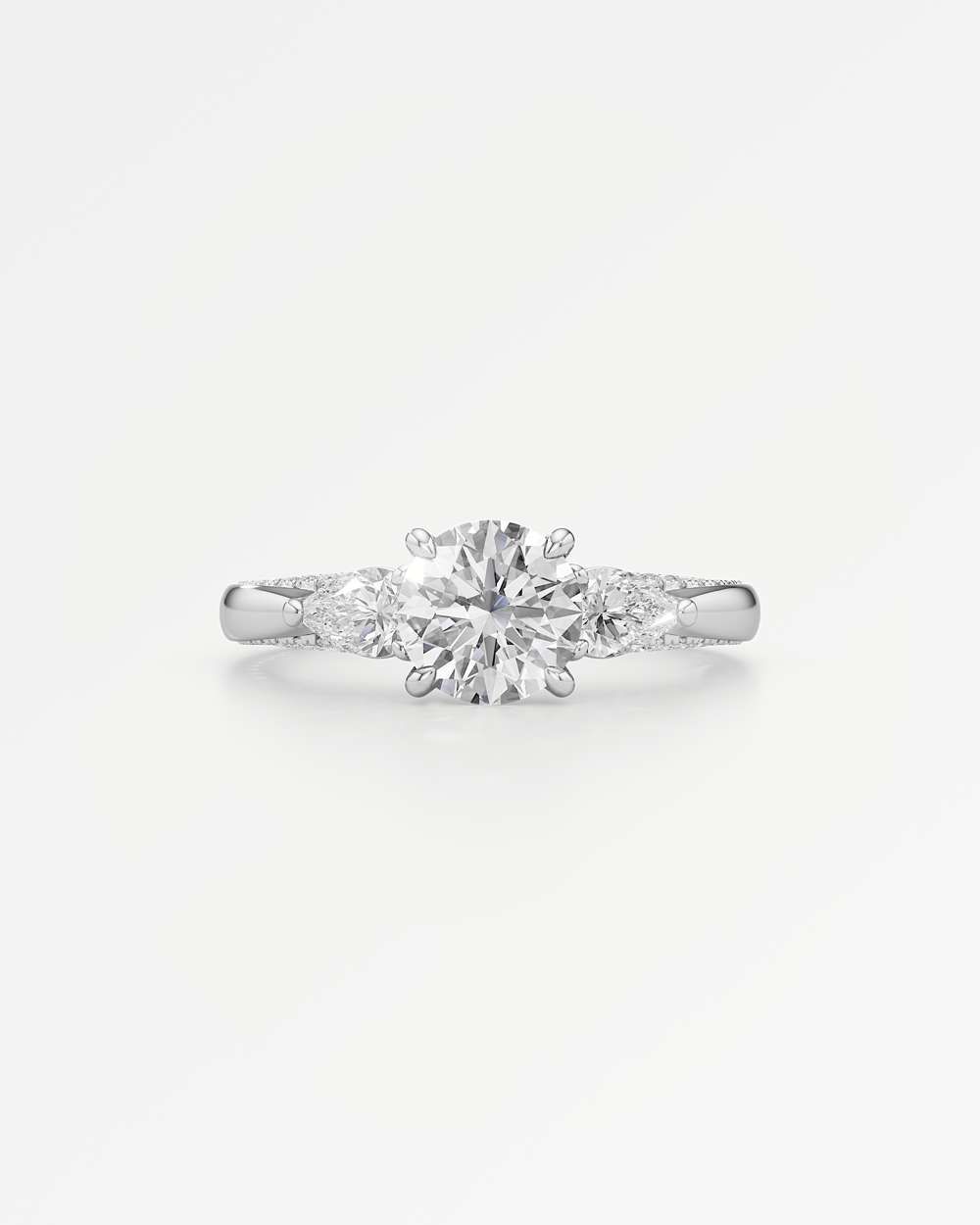 Triana Solitaire Diamond Engagement Ring