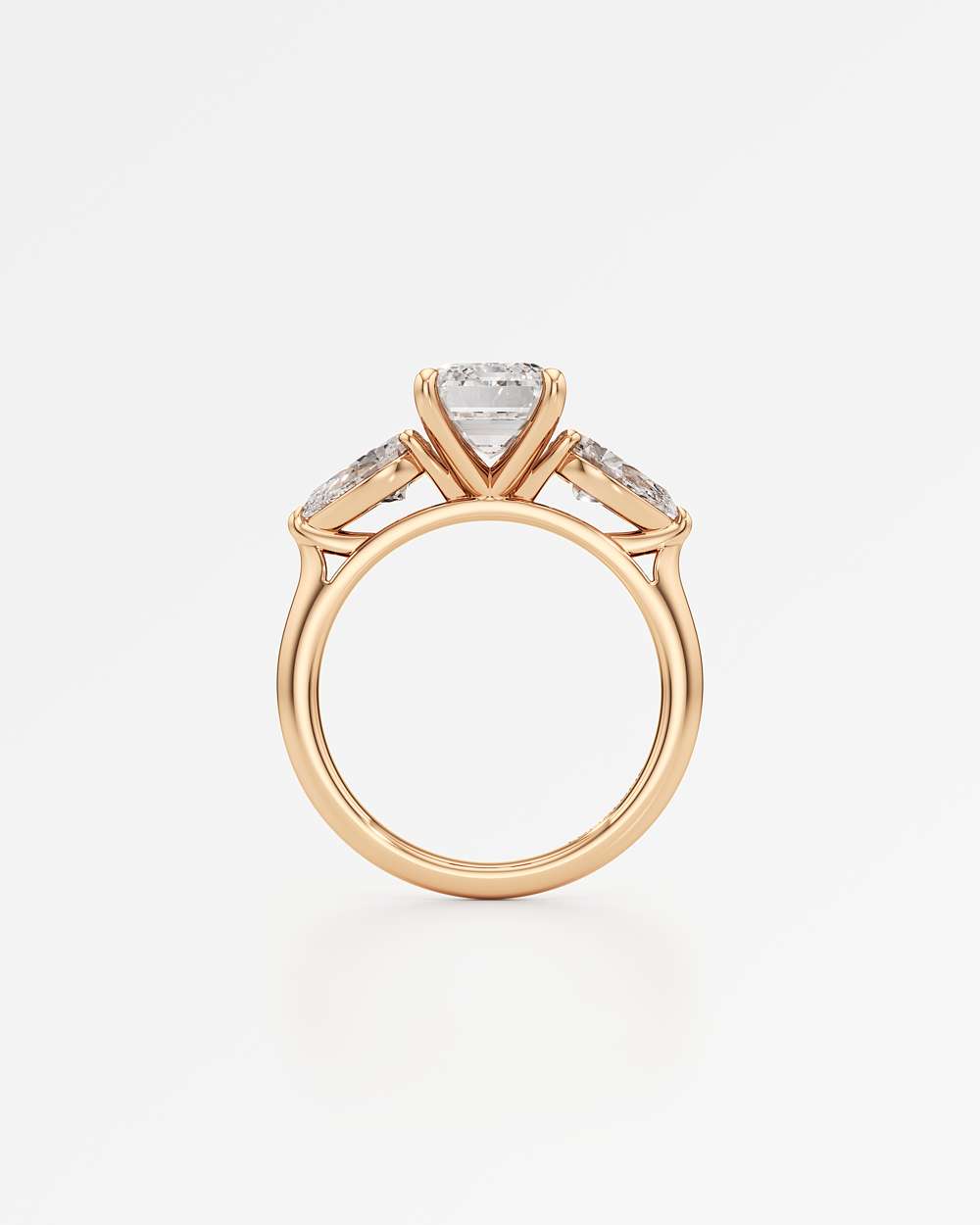 Trinette Solitaire Diamond Engagement Ring
