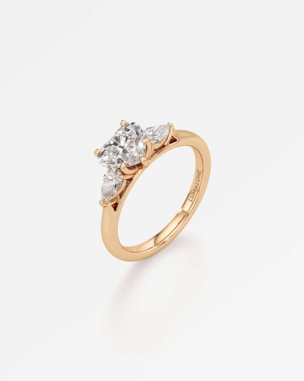Trinette Solitaire Diamond Engagement Ring