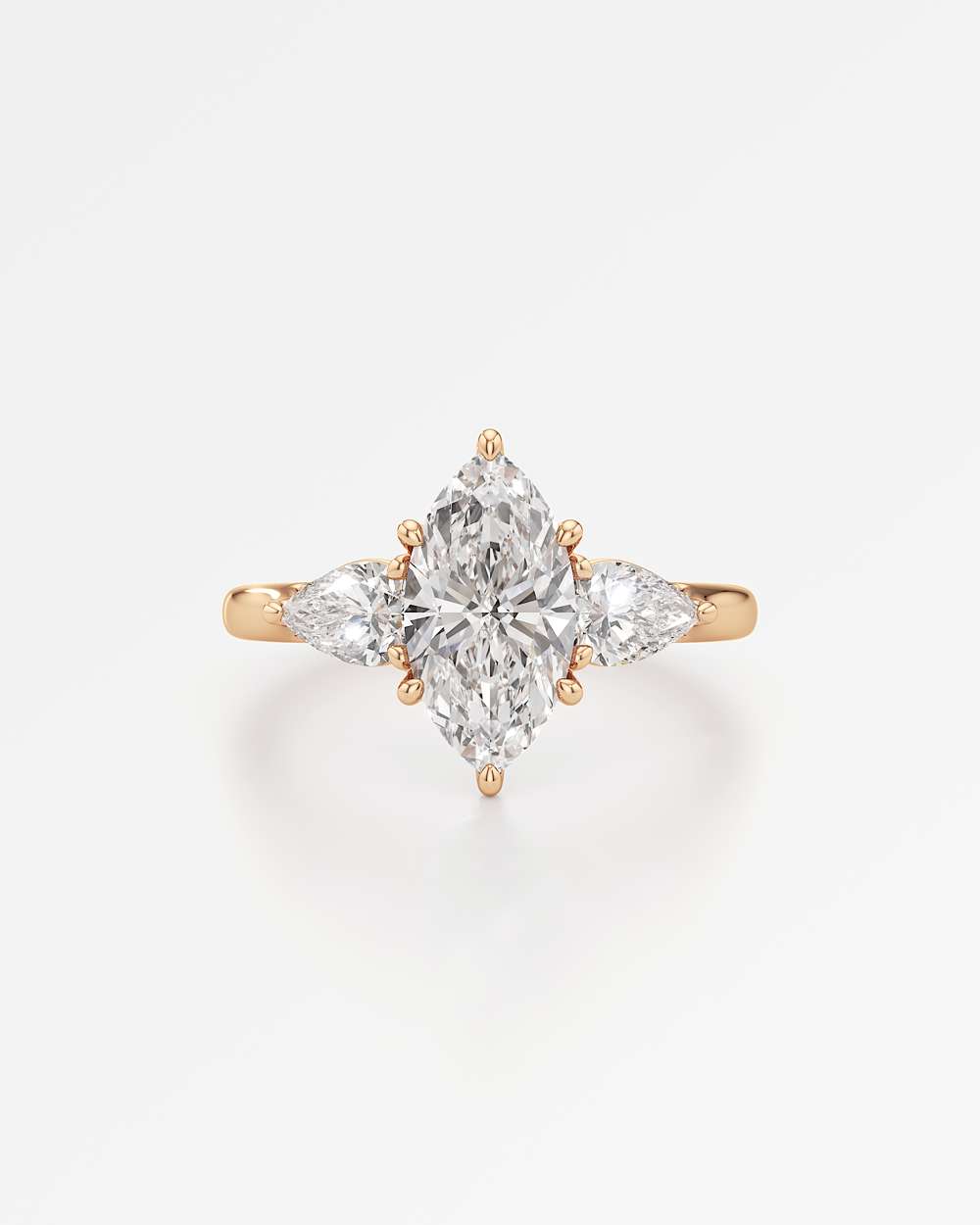 Trinette Solitaire Diamond Engagement Ring