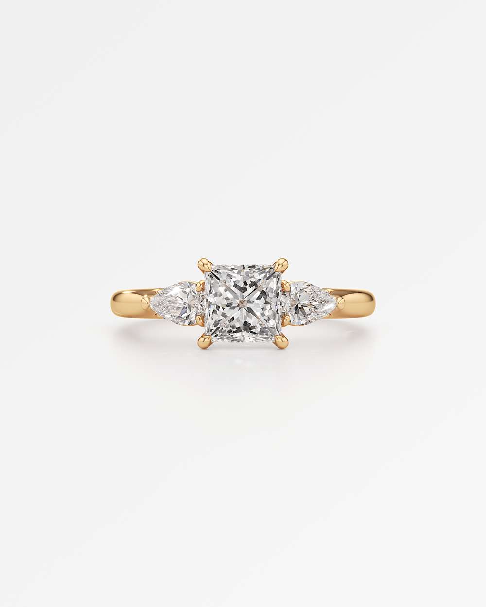 Trinette Solitaire Diamond Engagement Ring