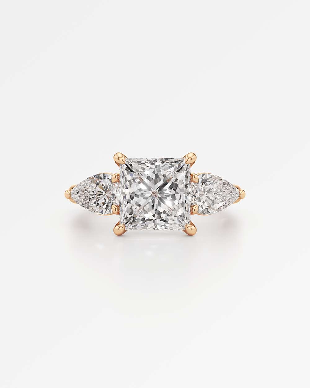 Trinette Solitaire Diamond Engagement Ring
