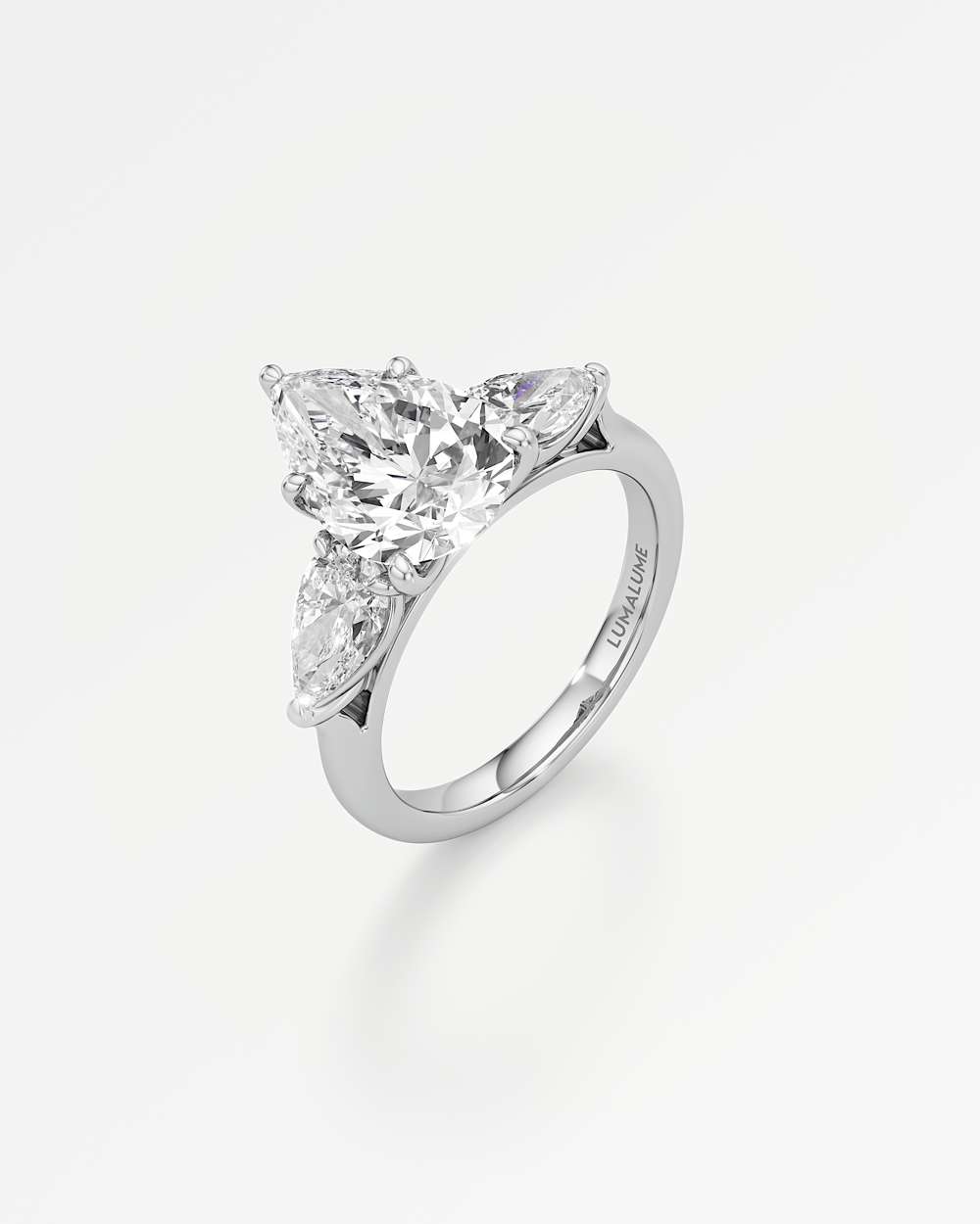 Trinette Solitaire Diamond Engagement Ring
