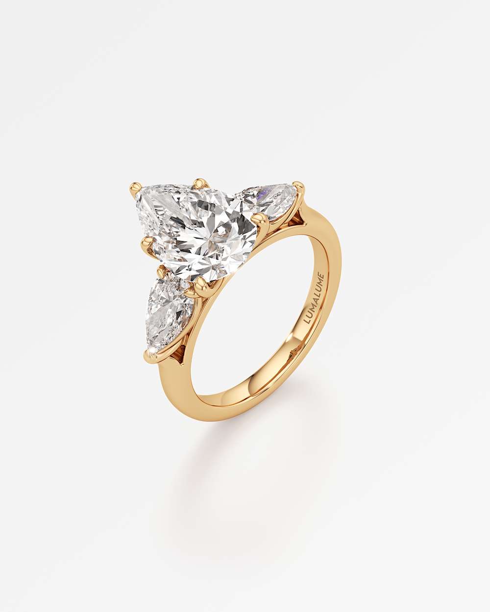 Trinette Solitaire Diamond Engagement Ring
