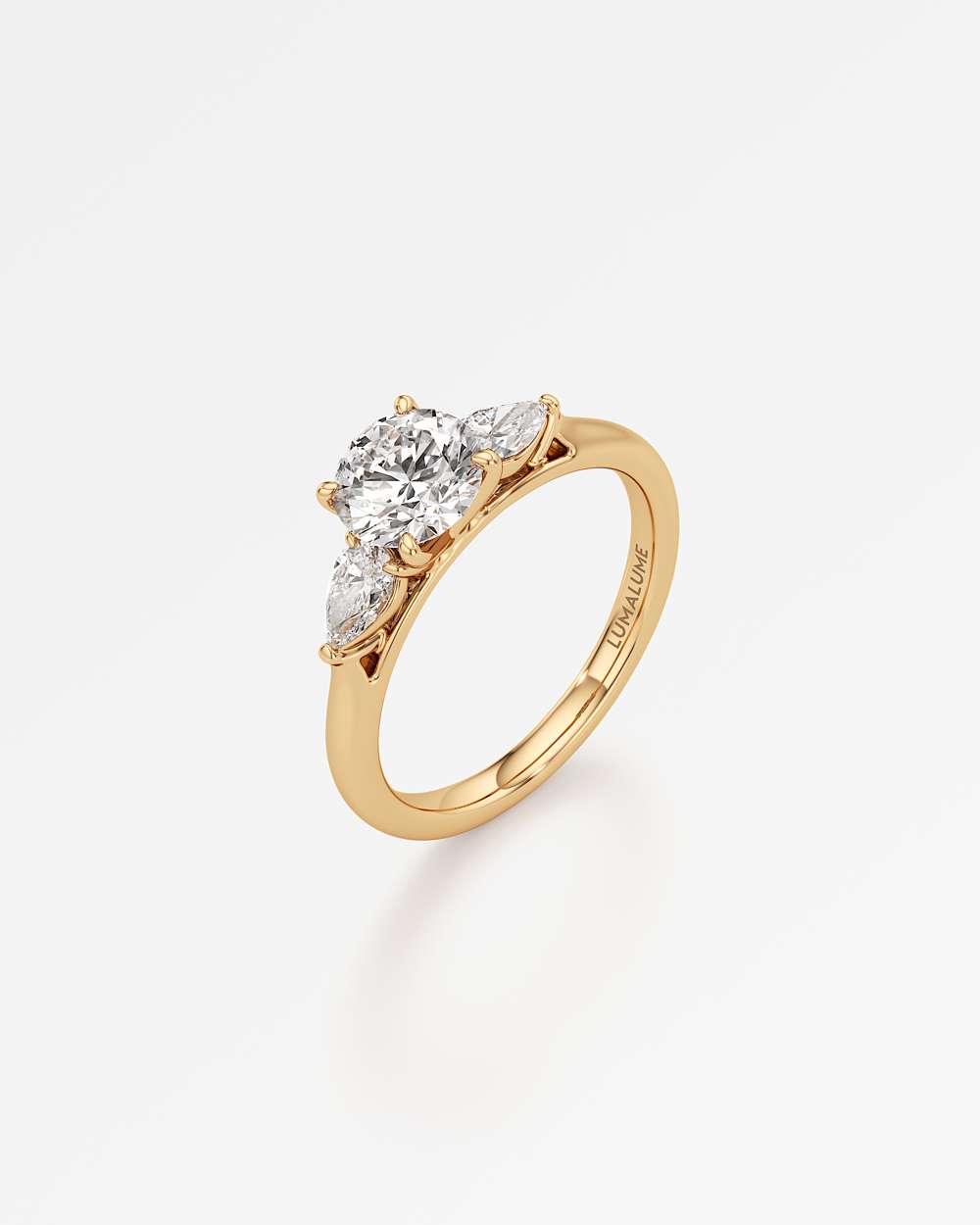 Trinette Solitaire Diamond Engagement Ring