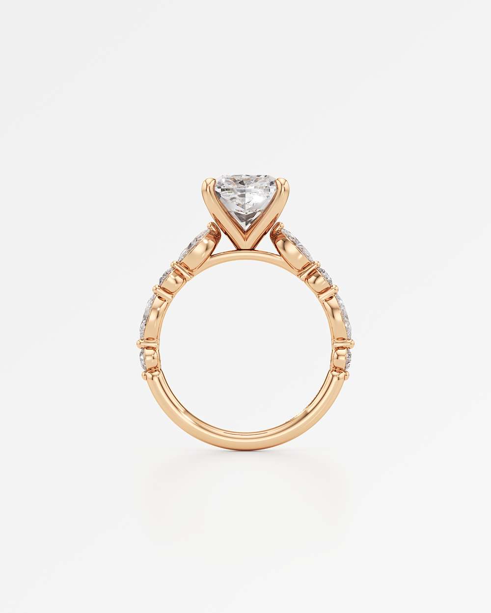 Zolaine Solitaire Diamond Engagement Ring