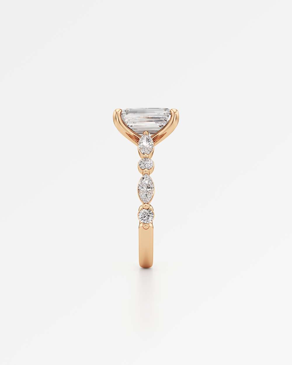 Zolaine Solitaire Diamond Engagement Ring