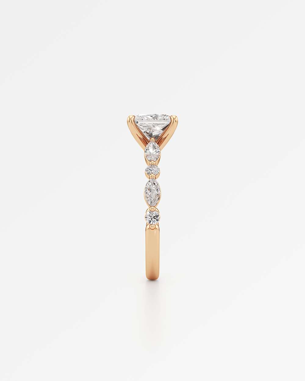 Zolaine Solitaire Diamond Engagement Ring