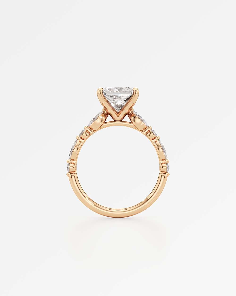 Zolaine Solitaire Diamond Engagement Ring