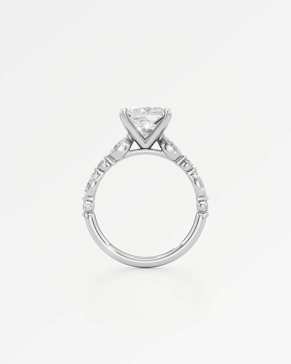 Zolaine Solitaire Diamond Engagement Ring