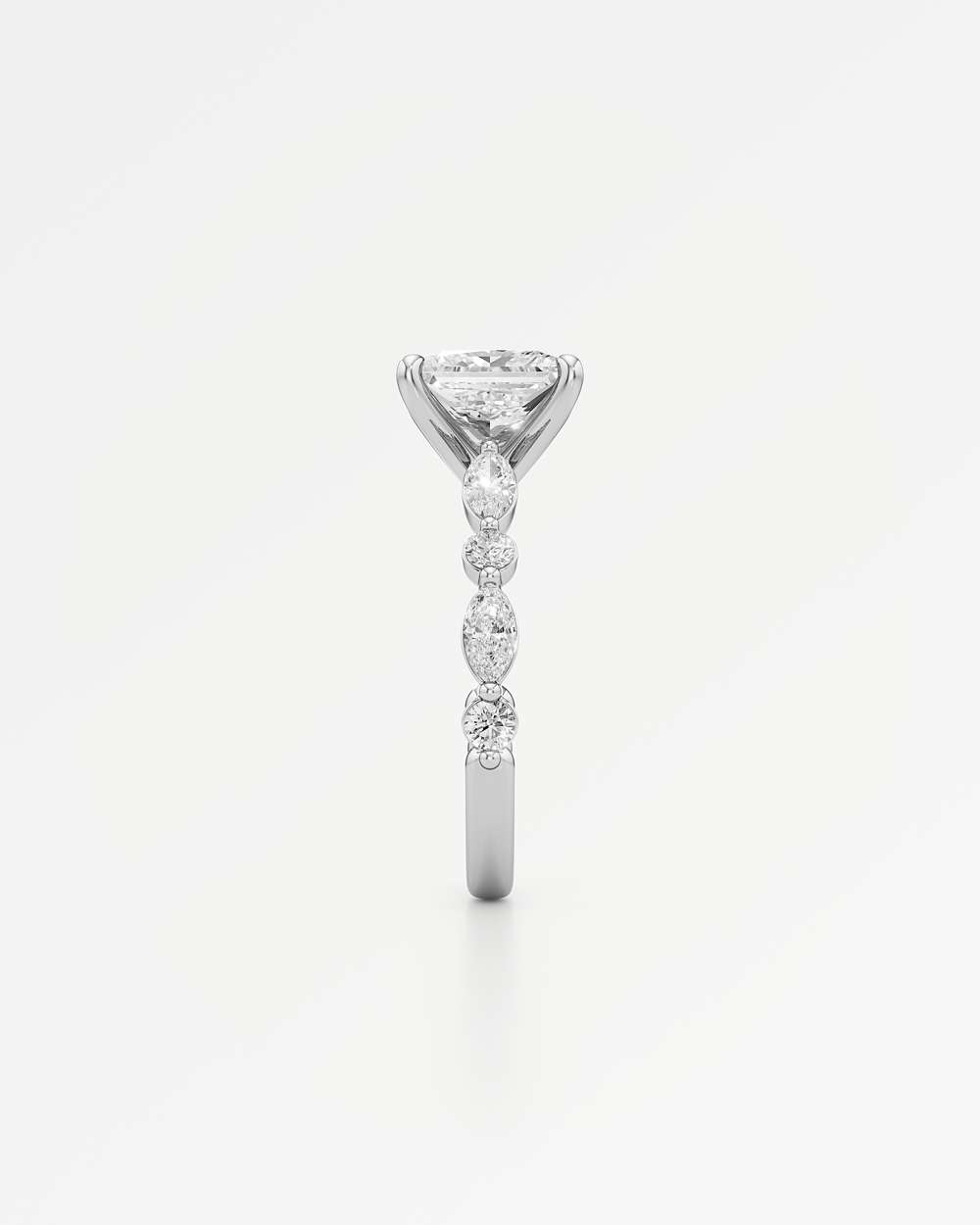 Zolaine Solitaire Diamond Engagement Ring
